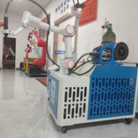 Brazo Robótico de Soldadura con Soldador MIG TIG Integrado y Seguimiento Automático de Costuras para Fabricación de Metales en Plantas de Recipientes a Presión