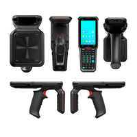 Lecteur Uhf Rfid longue portée écran tactile de 4 pouces modèle de vente Scanner de codes à barres 1d/2d Pda robuste industriel avec grande batterie