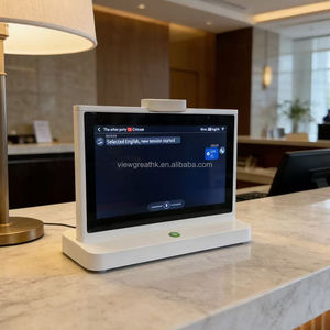 Traductor de pantalla dual con IA de 10.1 pulgadas para oficina, recepción, traducción inteligente en tiempo real - Product Image 1