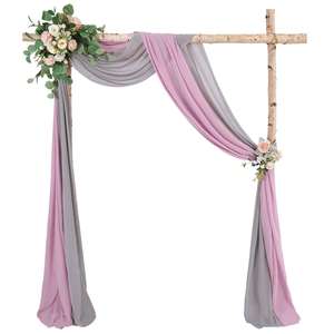 <span class=keywords><strong>ผ้า</strong></span><span class=keywords><strong>ม่าน</strong></span>ชีฟองสำหรับตกแต่งงานแต่งงาน - Product Image 2