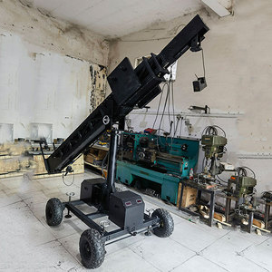 Grúa para Cámara de Aleación de Aluminio de Alta Resistencia Techno de 7m, Suave y Silenciosa, con Velocidad Ajustable, Brazo Cuadrado Telescópico, Contrapeso y <span class=keywords><strong>Dolly</strong></span> de 4 Ruedas - Product Image 1