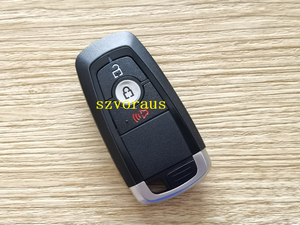 อุปกรณ์เสริมกุญแจรถยนต์รีโมทอัจฉริยะ3ปุ่ม FCC # M3N-A2C93142300 - 315 MHz สำหรับ Ford bronco <span class=keywords><strong>EcoSport</strong></span> Explorer - Product Image 3