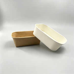 Factory Supply Paper Bowl Food Grade PE Coated Custom Print 0-8 Colors for Salad <b>Rice</b> Noodles <b>Container</b> - Product Image 5