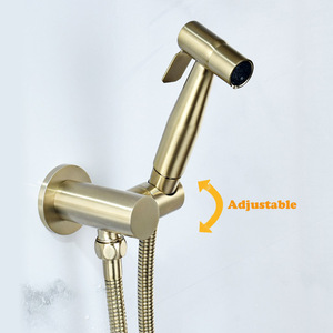 Настенный латунный хромированный набор для биде - Product Image 6