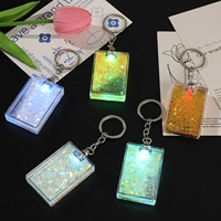 Autocollant LED Lumineux Multicolore Scintillant à Paillettes Liquides, Imprimé UV Personnalisé avec LOGO, Flexible, Étanche, Motif Dessin Animé Mignon, Vente Chaude