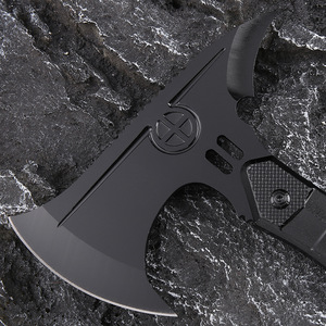 <span class=keywords><strong>Hache</strong></span> tactique multifonctionnelle d'extérieur pour camping, lutte contre les incendies, auto-défense embarquée, jardinage, sciage du bois, pratique - Product Image 2