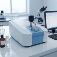 Spektrometer FTIR BRT-8Plus dengan Interferometer Kolimasi Permanen dan Layar Sentuh untuk Analisis Padatan, Cairan, dan Gas