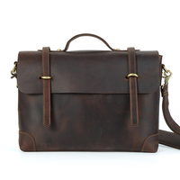 2023 porte-documents en cuir véritable sac étanche épaule messager sac d'affaires pour hommes exécutif Portable porte-documents