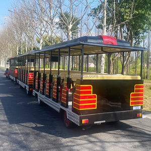 Fabricante de Trenes sin Rieles para Exteriores de 72 Plazas, Tren Turístico Eléctrico para Visitas Turísticas - Product Image 5