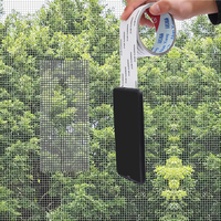 Ruban de réparation en maille de fibre de verre pour moustiquaire, autocollant acrylique durable et imperméable, rouleau de maille pour moustiquaire de fenêtre et porte