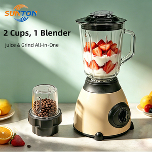 เครื่องปั่นอเนกประสงค์ SUNTON รุ่น Professional 5 ระดับความเร็ว ทำจากสแตนเลส สำหรับบดน้ำแข็ง เครื่องดื่มแช่แข็ง และสมูทตี้ - Product Image 2
