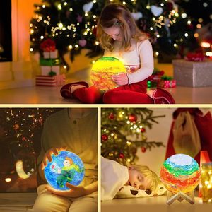 Paint Your Own Moon Lamp Kit Cool DIY 3D Space Moon <b>Night</b> <b>Light</b> Art Supplies and Crafts <b>for</b> <b>Kids</b> - Product Image 6