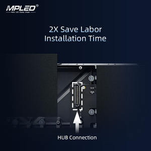 Mped จอแส<span class=keywords><strong>ด</strong></span>งผล LED ในร่ม P2บำรุงรักษาอย่างรวดเร็ว P1.86 P2.5 P3.07 P4ผนัง P5โครง<span class=keywords><strong>ส</strong></span>ร้างหน้าจอใหญ่ไม่จำเป็น - Product Image 5