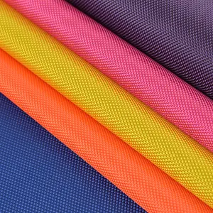 Waterproof 1680d Ballistic Polyester Nylon Oxford Fabric With Pvc Coated Coating