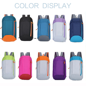 Mochila <span class=keywords><strong>de</strong></span> poliéster para exteriores, morral ligero y pequeño con logotipo personalizado por sublimación, impermeable, para deportes <span class=keywords><strong>de</strong></span> ocio y viajes - Product Image 4