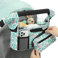 Sac de rangement universel isotherme pour biberons, sac de voyage extérieur pour bébé, sac de poussette, organisateur de poussette pour bébé