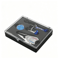 Coffret Cadeau de Golf avec Outil de Réparation de Divots, Marqueur de Balle, Tees de Golf et Serviettes de Sport – Kit d'Accessoires de Golf Doux et Portable pour Golfeurs