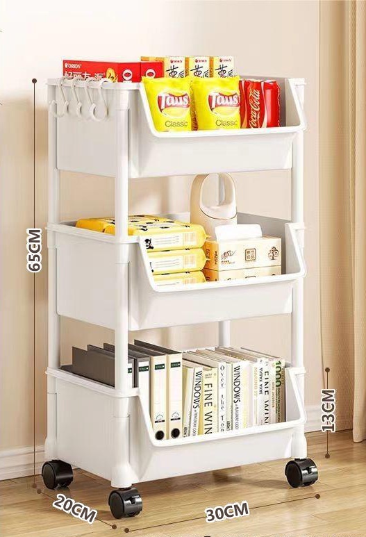 สามชั้นไม่มีฝาปิด