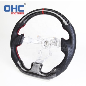 Volante de Fibra de Carbono 100% R35 para <span class=keywords><strong>Nissan</strong></span> <span class=keywords><strong>GTR</strong></span> R35 R 35 Coupé Escape Ohc Motors Volantes - Product Image 2