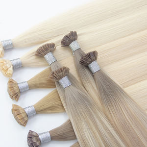 Extensiones <span class=keywords><strong>de</strong></span> Cabello Virgen Ruso Pre-Adheridas Personalizables con Punta Plana Ombre <span class=keywords><strong>de</strong></span> Doble Trama Hechas a Máquina <span class=keywords><strong>de</strong></span> Fábrica <span class=keywords><strong>de</strong></span> Qingdao - Product Image 3