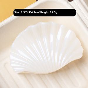 -جديد صيفي راقِ للغاية قبضة شعر بلاستيكية للنساء مشبك قرش شاطئ إكسسوار شعر نمط العطلة مخلب الموضة 10 - Product Image 6