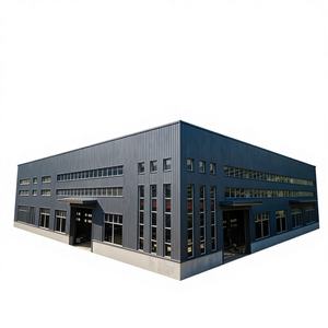 Entrepôt en structure métallique préfabriquée écologique pour le stockage agricole, surface galvanisée, durée de vie de 50 ans, ISO9001 - Product Image 1