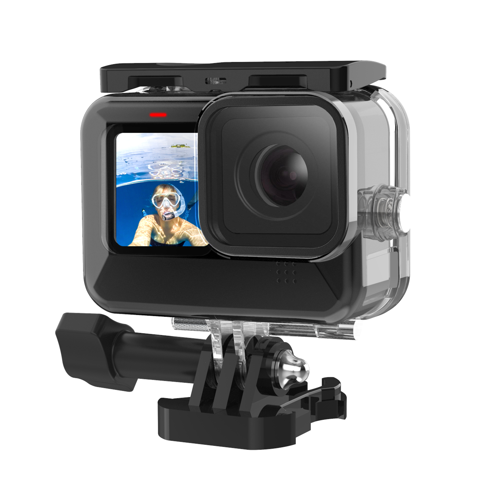 Водонепроницаемый чехол Telesin 45 м для экшн-Камеры GoPro Hero-9