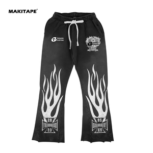 Sudadera con Capucha de Estilo Vintage para Invierno 2024, 500g, de Alta Calidad, Lavada al Ácido, con Logotipo Personalizado Estampado, Sudadera con Estampado Puff, 100% Algodón - Product Image 3