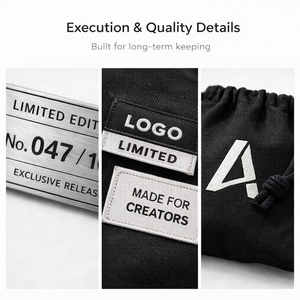 Kit de Mercancía Personalizada de Edición Limitada para Creadores: Insignia Numerada, Artículos de Tela y Bolsa con Cordón para Proyectos de Marca - Product Image 5