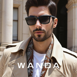 Wanda Magnetic Polarized Sunglasses S34208 TR90 <b>Frame</b> TAC Lens UV400 Men Outdoor Sun Protection - Product Image 1