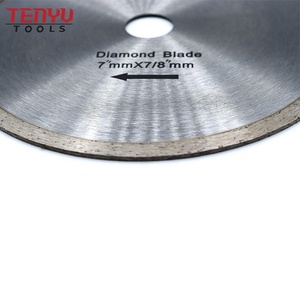 En iyi porselen ıslak sürekli elmas karo duvarcılık kesme dairesel testere bıçağı beton blok için 7 inç kesme bıçağı disk - Product Image 2