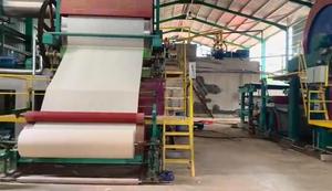 Máquina de Fabricação de Papel Higiênico e Guardanapos de Polpa de Bambu para Projetos Turnkey com PLC, Caixa de Câmbio, Motor e Bomba - Product Image 6