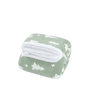 Manta para niños y niñas, manta peluda de lana Jacquard, manta suave y cálida con diseño 3D para decoración del hogar - Product Image 1