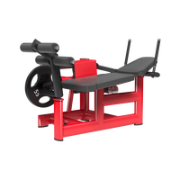 Équipement de fitness Machines de sélection de charge de plaque assise Lève-mollet