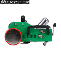 CRYSTEK Nouvelle machine à souder à air chaud pour bâche, toile et film PVC 220V 2.5kW Soudeuse de scellement