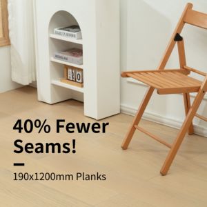 Suelo de Madera Sintética con Núcleo de Abedul Sólido y Superficie de Roble Blanco, Diseño Moderno, Sistema de Clic, para Dormitorio, Sala de Estar, Gimnasio, <span class=keywords><strong>Parque</strong></span> - Product Image 2