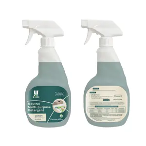 Spray de limpeza líquido multiuso universal, concentrado neutro de oem 450ml