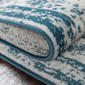 Персидский коврик, винтажный коврик, дверной коврик, серый многослойный коврик с принтом, ретро-коврик из потертого материала, коврик из синели - Product Image 6