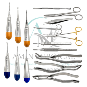 Premium Veterinär-Zahnextraktionsinstrumente Set Zangen-Set 16-teilig Btech Enterprises Edelstahl Umweltfreundlich Veterinär - Product Image 3