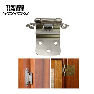 Charnière de porte de placard à fermeture amortie en fer de 1 mm de style américain Yuyao pour meubles - Product Image 3