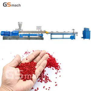 Industrial 100-200kg/h Filler Color Masterbatch Machine ABS PE PP Granulator Machine for Plastic