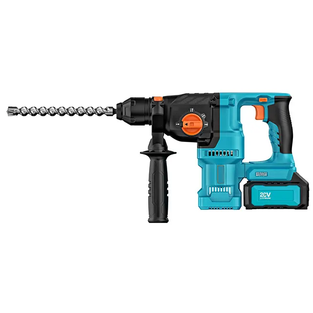 20V Impact Drill Rechargeable Brushless Cordless Rotary Hammer Drill Electric Hammer