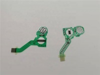 SYYTECH Film Conducteur Original Neuf pour Manette de Jeu (Coussinets Souples) pour PS5 - Accessoires de Jeu Bleu/Vert