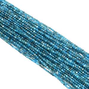 Elegantes cuentas redondas facetadas de apatita de 4mm, cuentas sueltas de piedras preciosas <span class=keywords><strong>Edelstein</strong></span> para ceremonia religiosa - Product Image 1