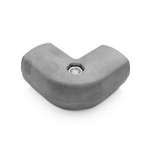 Liga De Alumínio Fundido 90 Suporte Fixo Degreed Lean Pipe Connector Joint Separator - Product Image 5