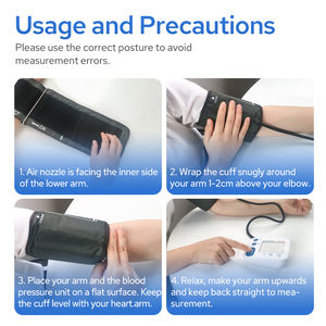 TRANSTEK OEM Bester Preis Einfach zu bedienendes <span class=keywords><strong>BP</strong></span>-Monitor Oberes Blutdruck messgerät Automatisches digitales elektronisches Blutdruck messgerät - Product Image 5