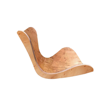 Cadre de chaise en contreplaqué de peuplier courbé CNC, personnalisé, moderne, qualité supérieure E0 sans formaldéhyde, usage commercial, directement de l'usine
