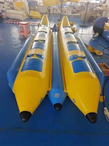 Bateau banane remorquable gonflable en PVC 8 places pour adultes jeu de sport nautique Facili - Product Image 2