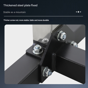Portable Home Gym Equipment Adjustable Single Leg <strong>Squat</strong> Stand New Product Safety Features for Bulgarian Split <strong>Squats</strong> Made Steel - Product Image 5