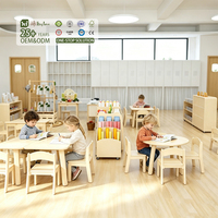 Meubles de garderie Montessori Hikeylove, mobilier de crèche, équipement de garderie pour la maternelle, table et chaise pour enfants